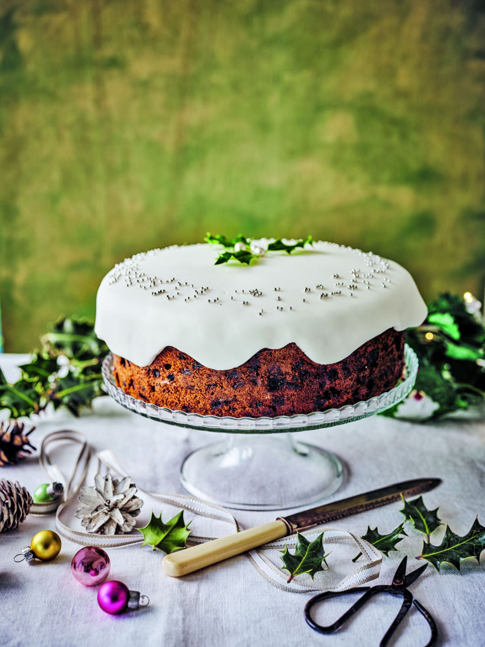 Christmas Cake Recipe cooked by Chef Ajay Chopra