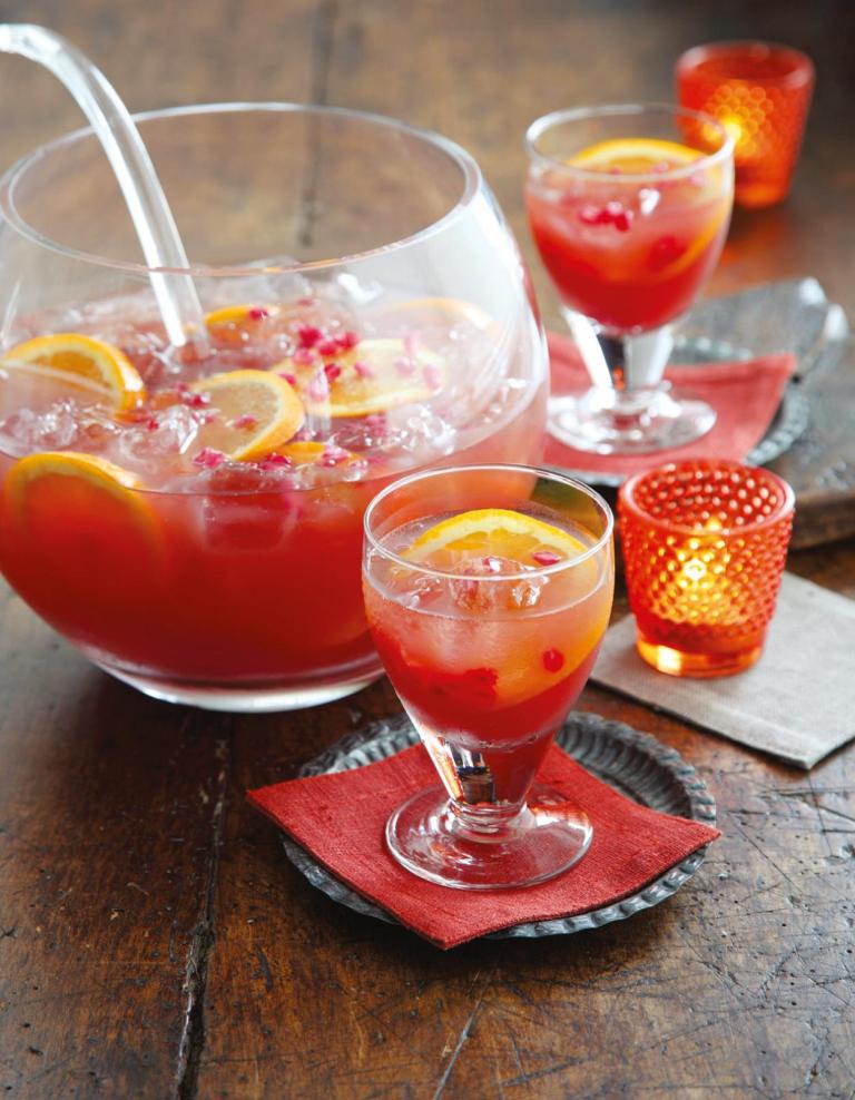 Orange & Pomegranate Sparkler | Great British Food Awards