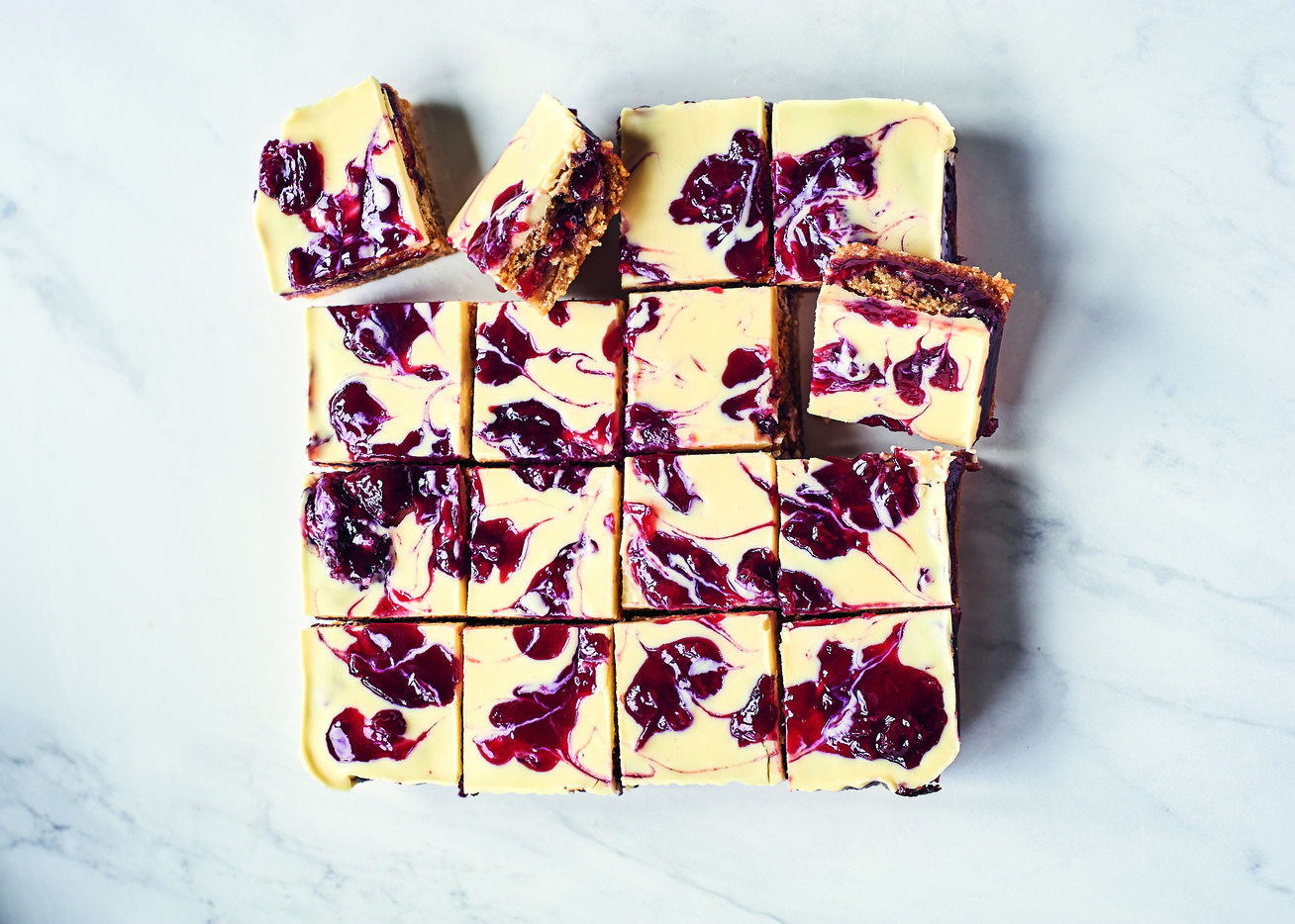 Cherry Bakewell Flapjacks