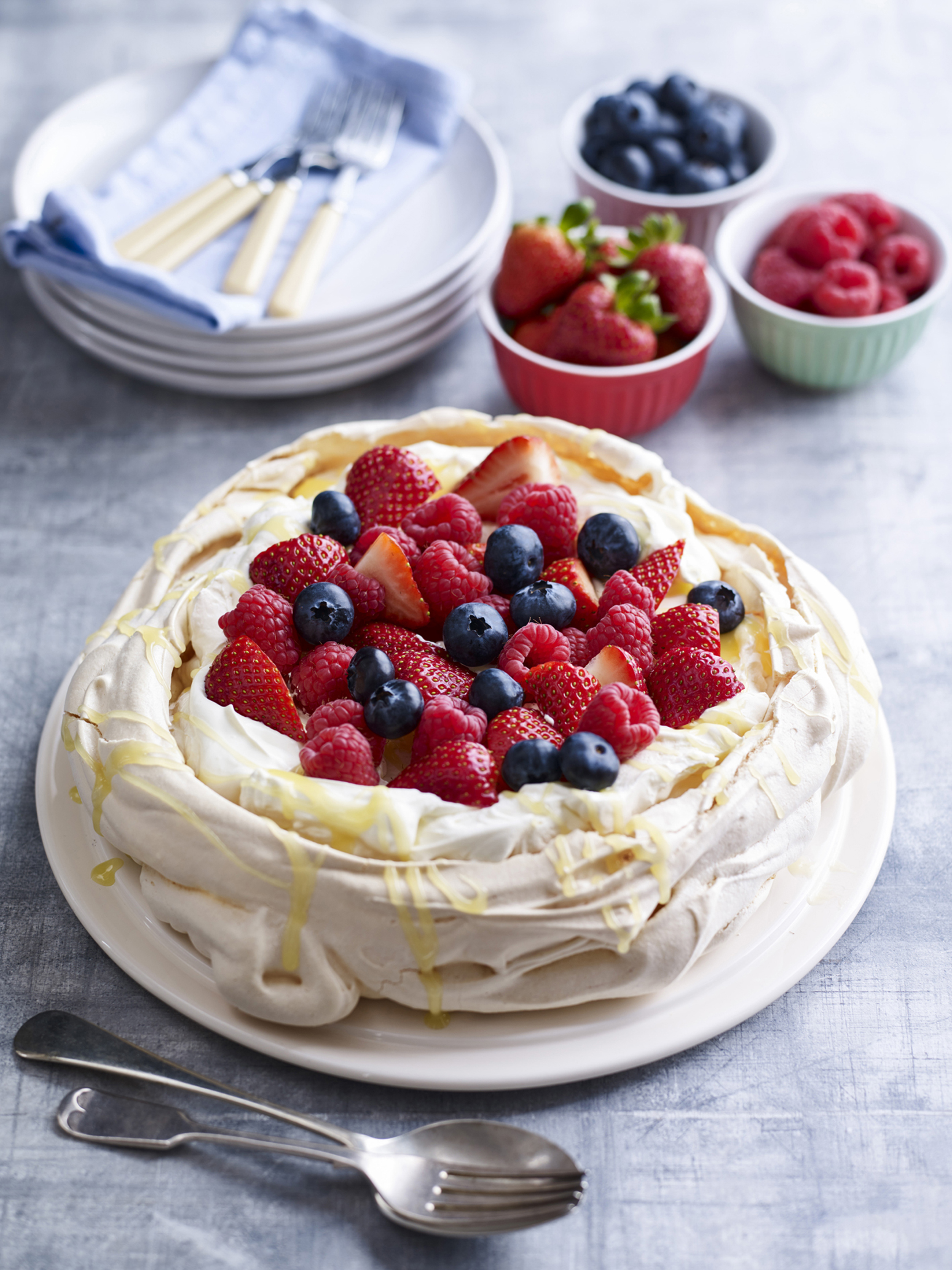 Mixed Berry Pavlova