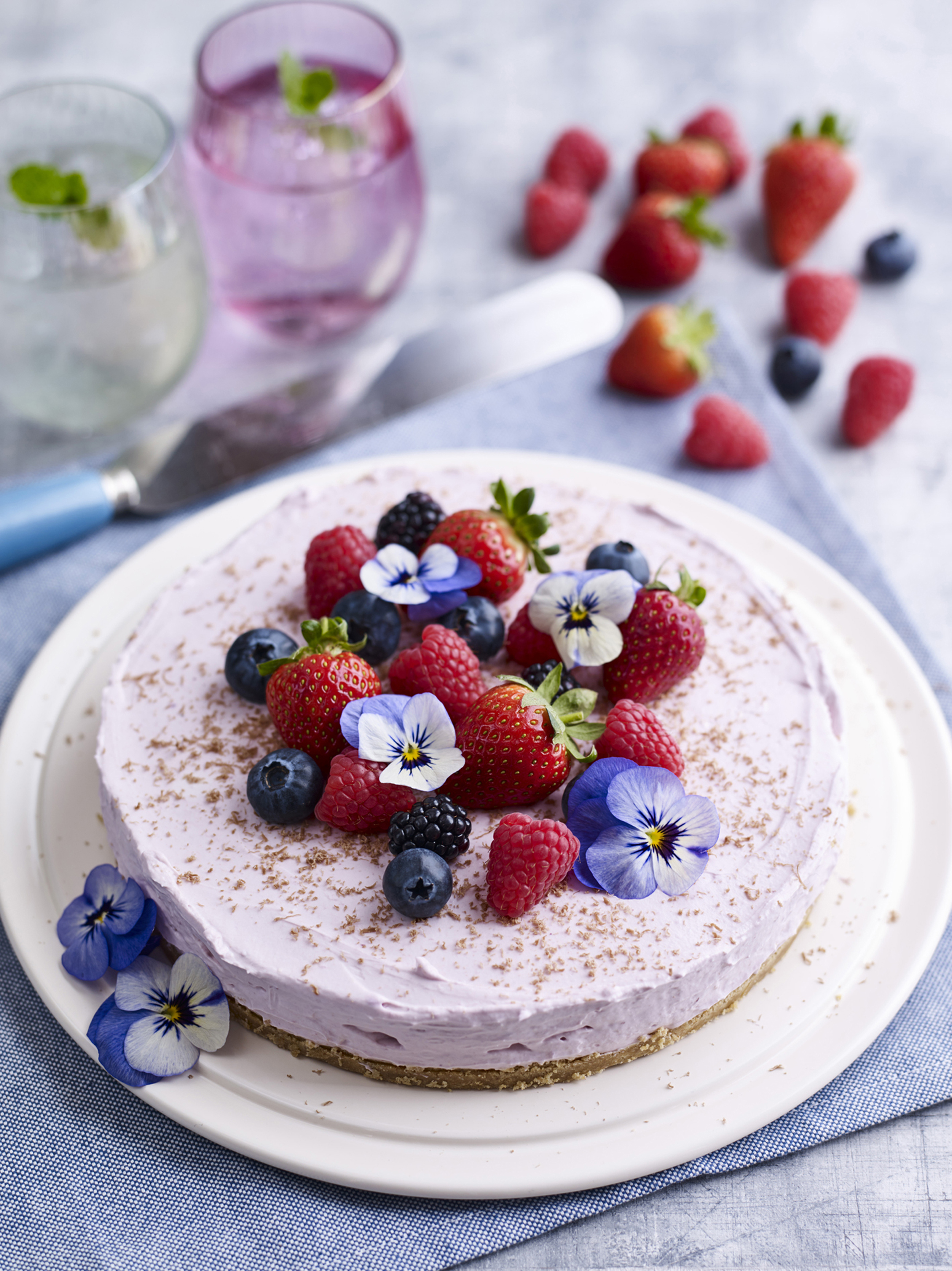 Mixed Berry Cheesecake