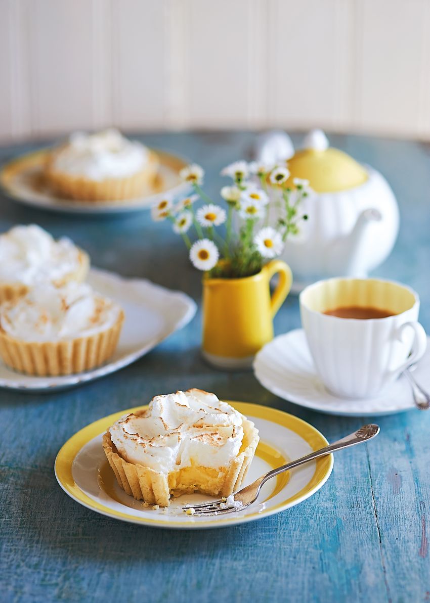 Lemon & Lime Meringue Tartlets