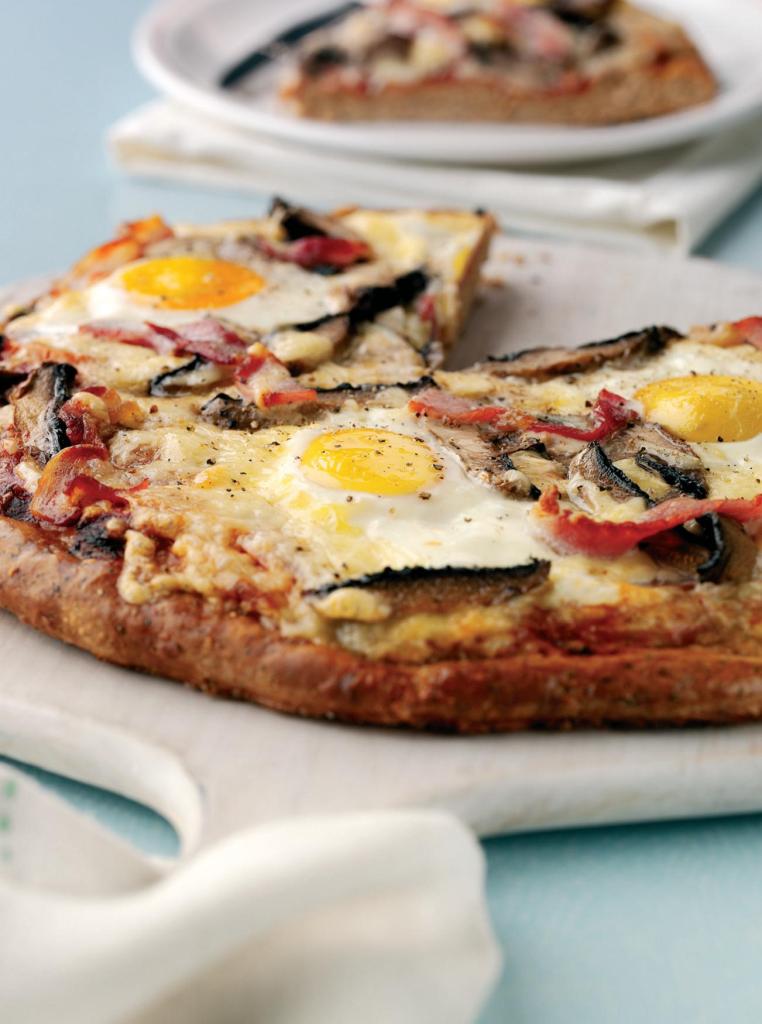 Breakfast-topped Bread