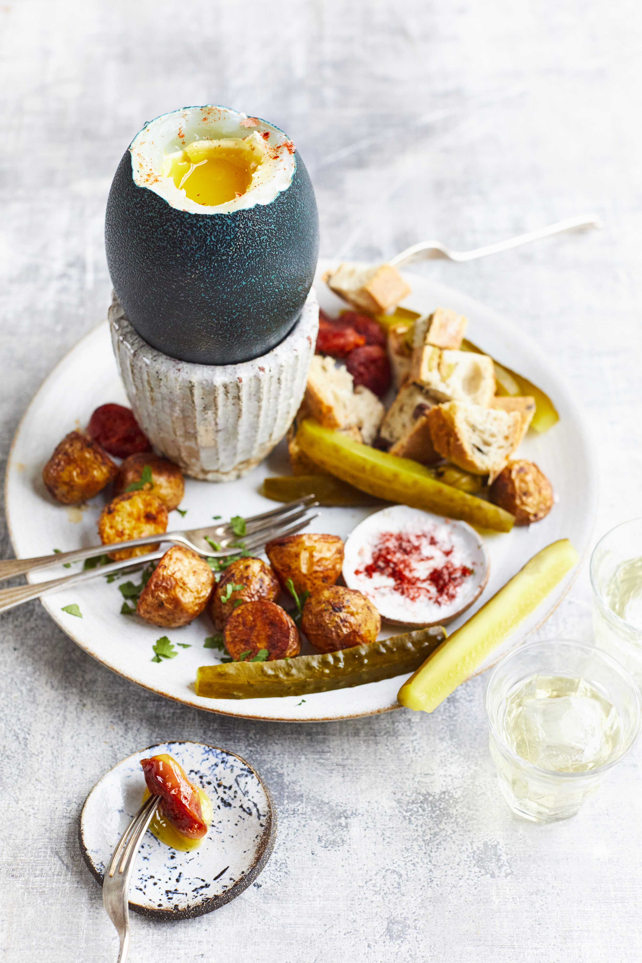 Emu Egg Fondue