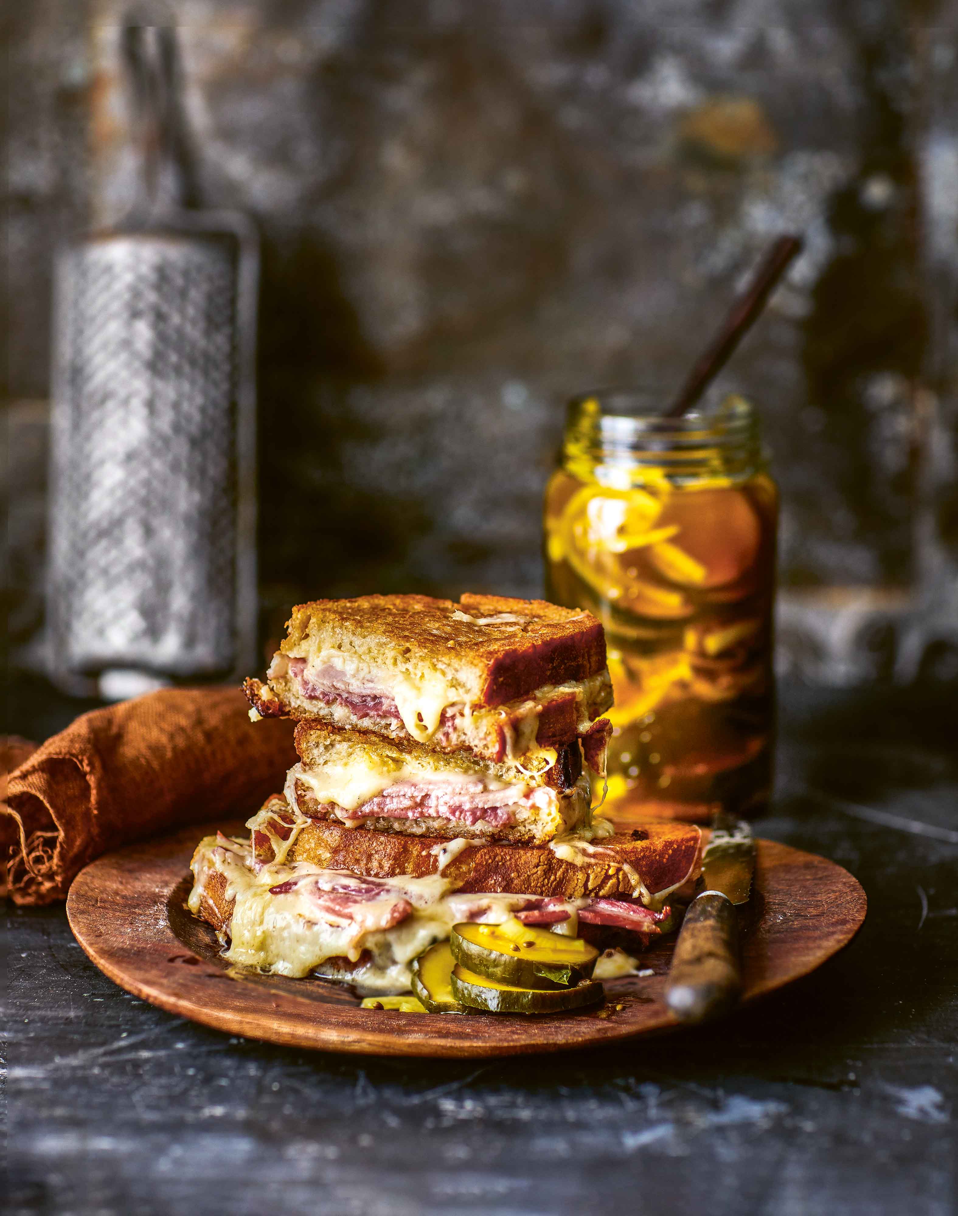 The Ultimate Cheese Toastie with Bread & Butter Pickles