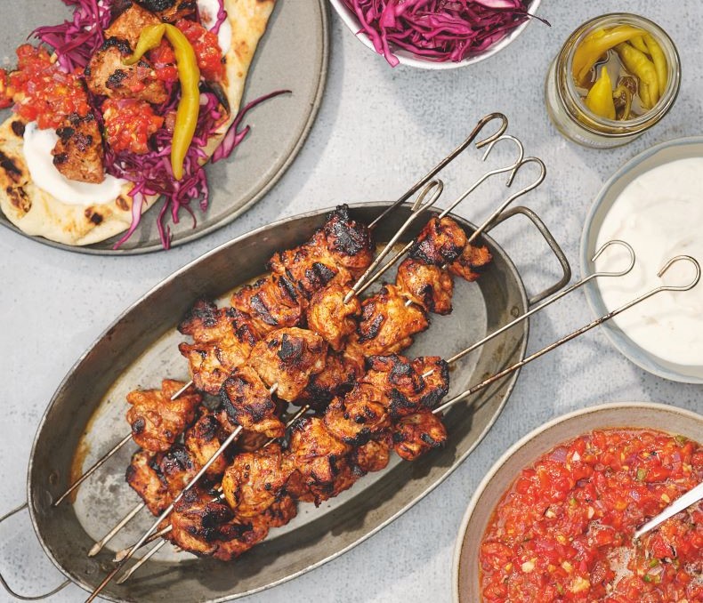 Tom Kerridge’s Barbecued Chicken Schwarma