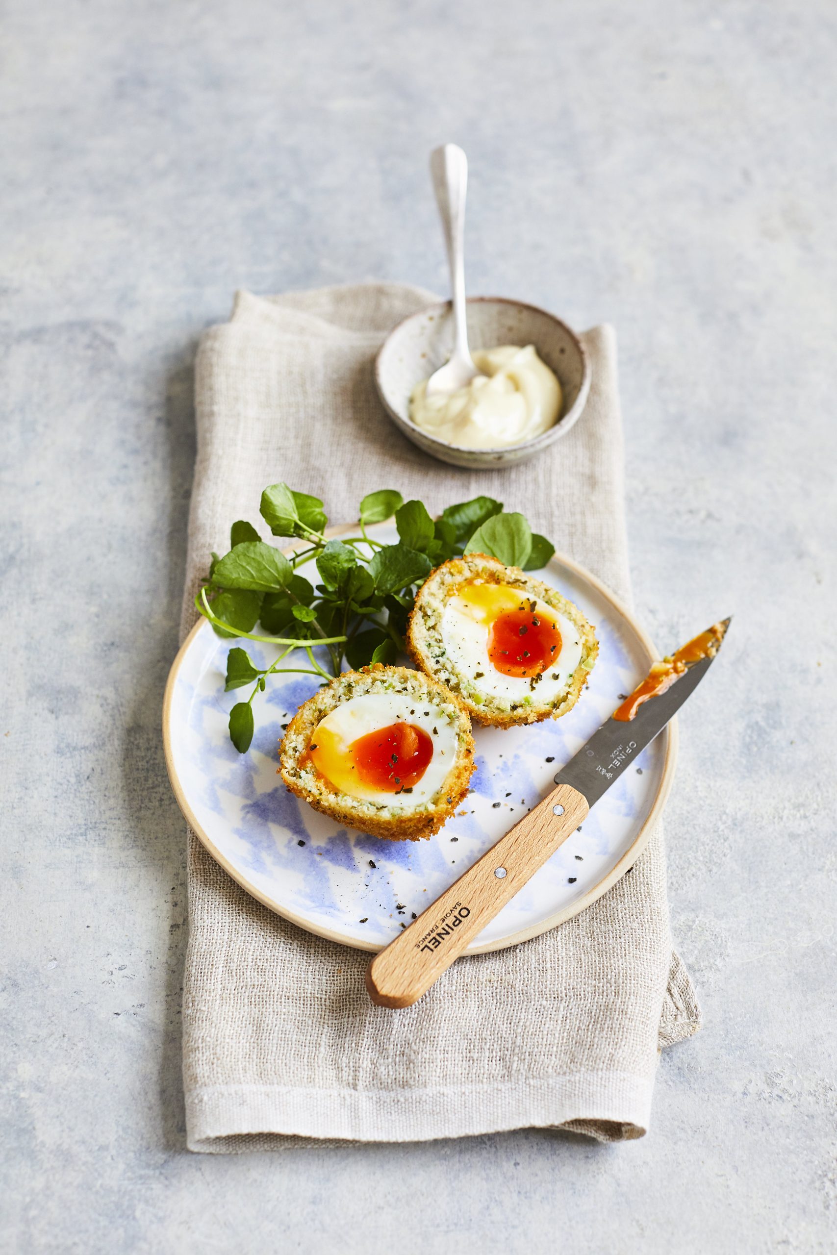 Smoked Haddock and Seaweed Scotch Egg