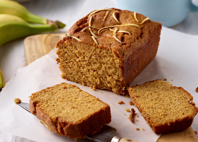 Easy Vegan Banana Cake with Quinoa Flour