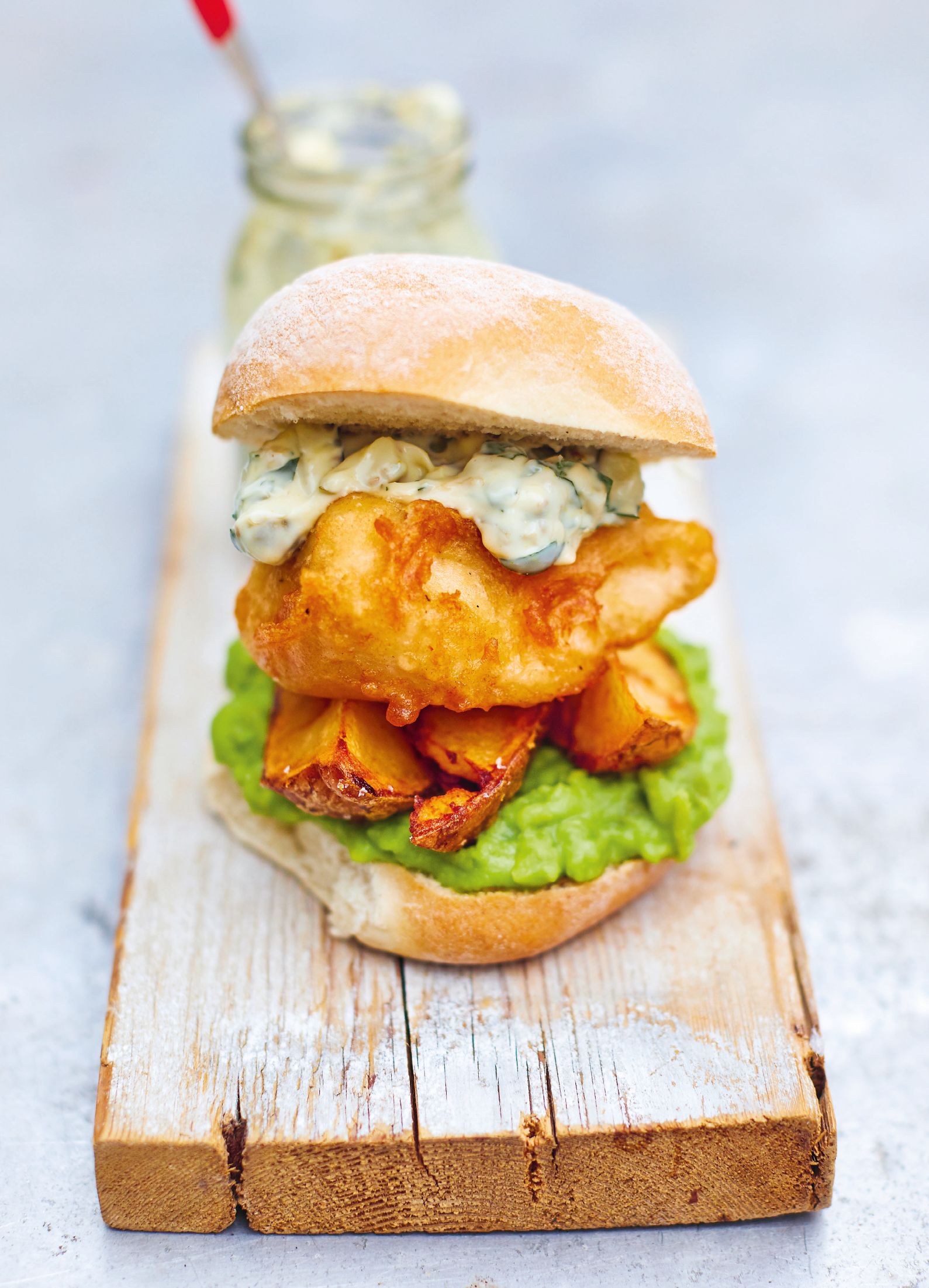 Fish & Chips Burger