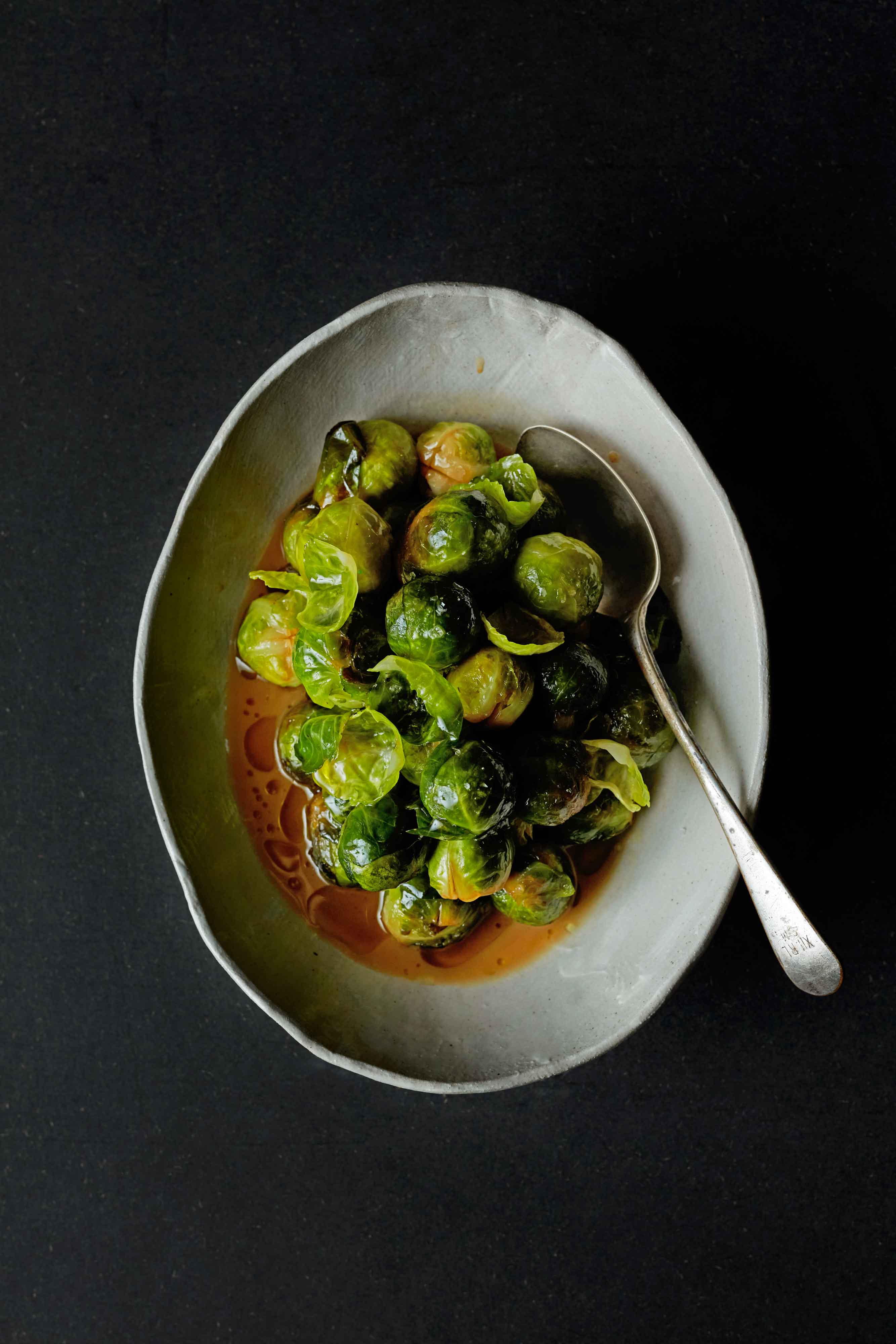 Fish-sauce-glazed Brussels Sprouts