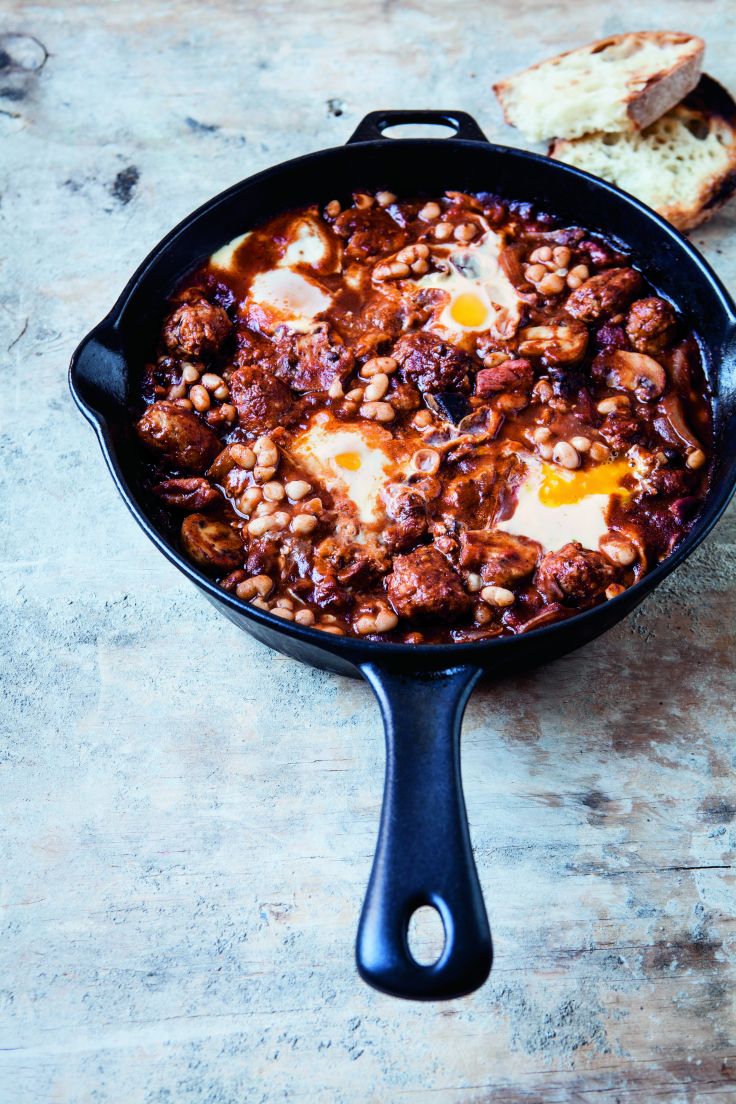 The Hairy Bikers’ Full English Shakshuka