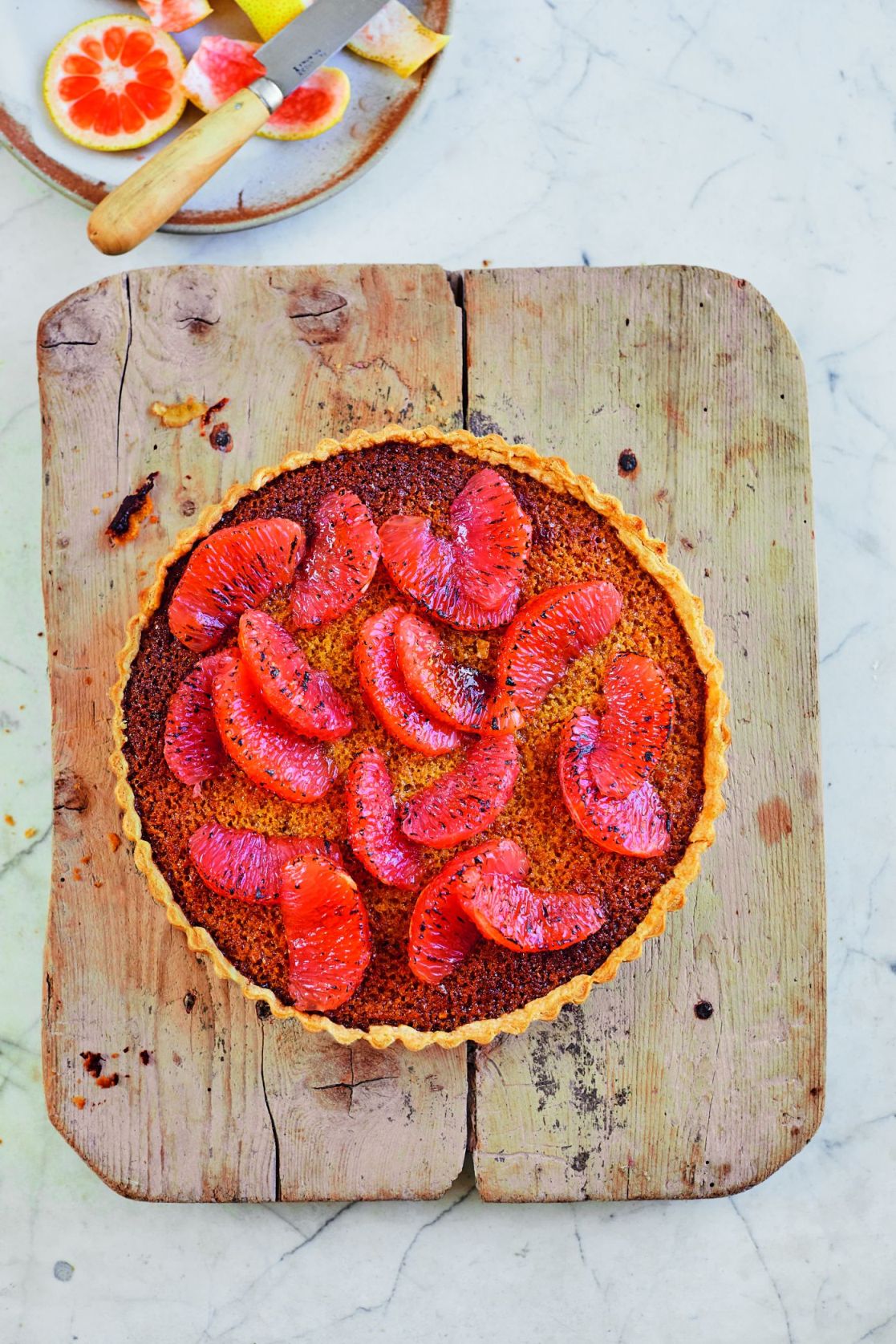 Prue Leith’s Grapefruit Treacle Tart