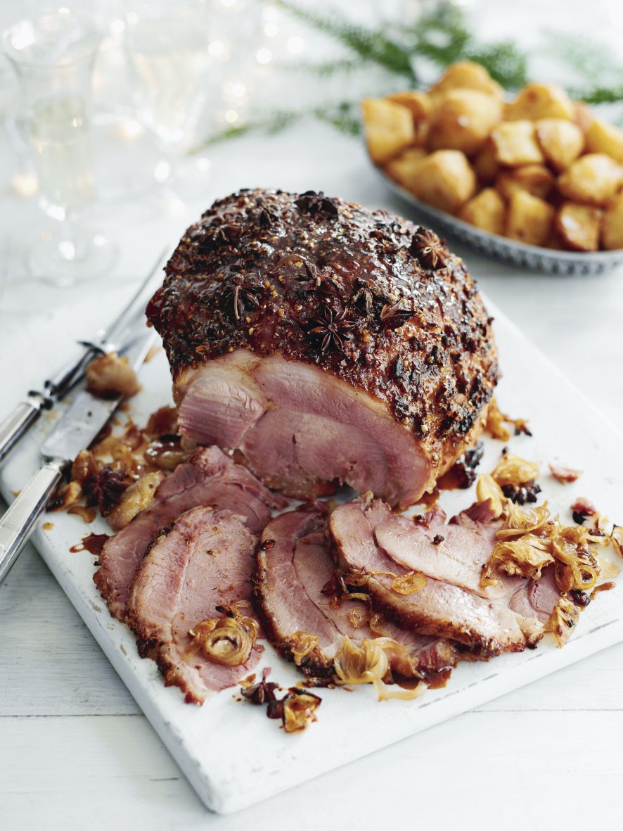 Glazed Gammon with Asian Spices