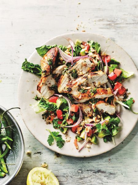 Griddled Chicken Salad