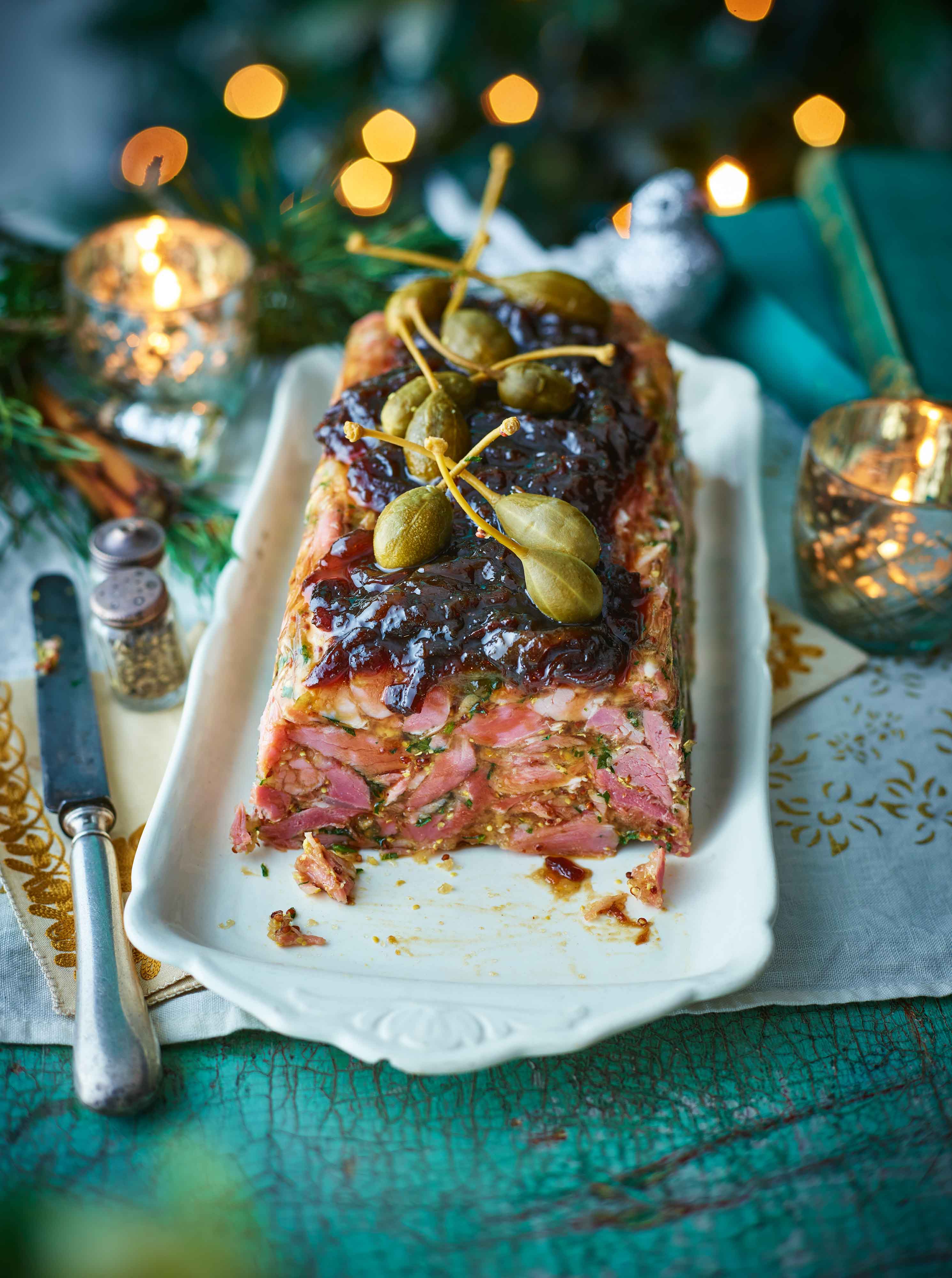 Ham Hock Terrine with Cider Jelly