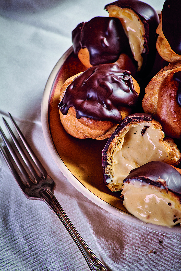 Hot Toddy Choux Buns