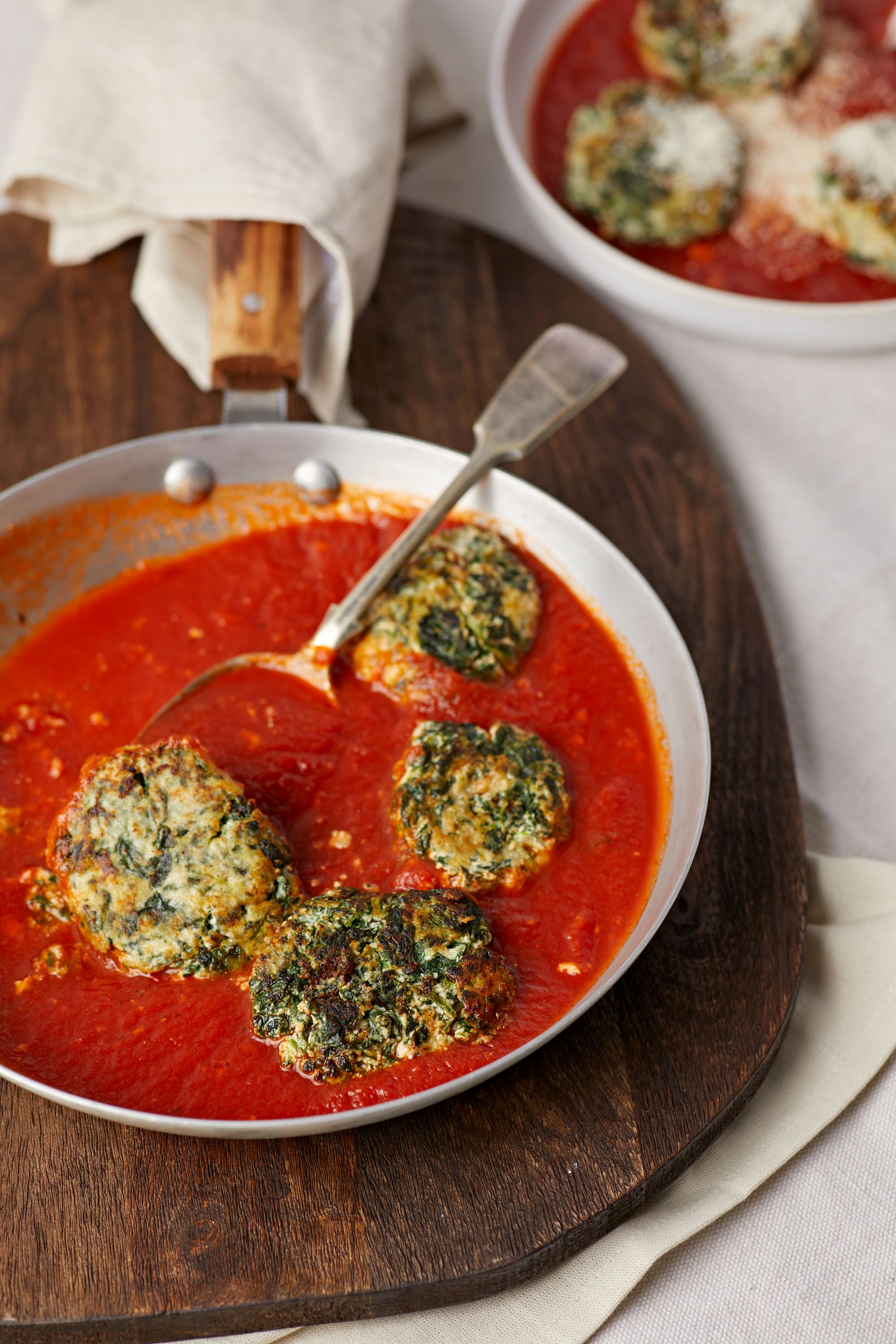 Gnudi with Isle of Wight Tomatoes