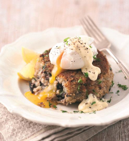 Manx Kipper & Black Pudding Cakes