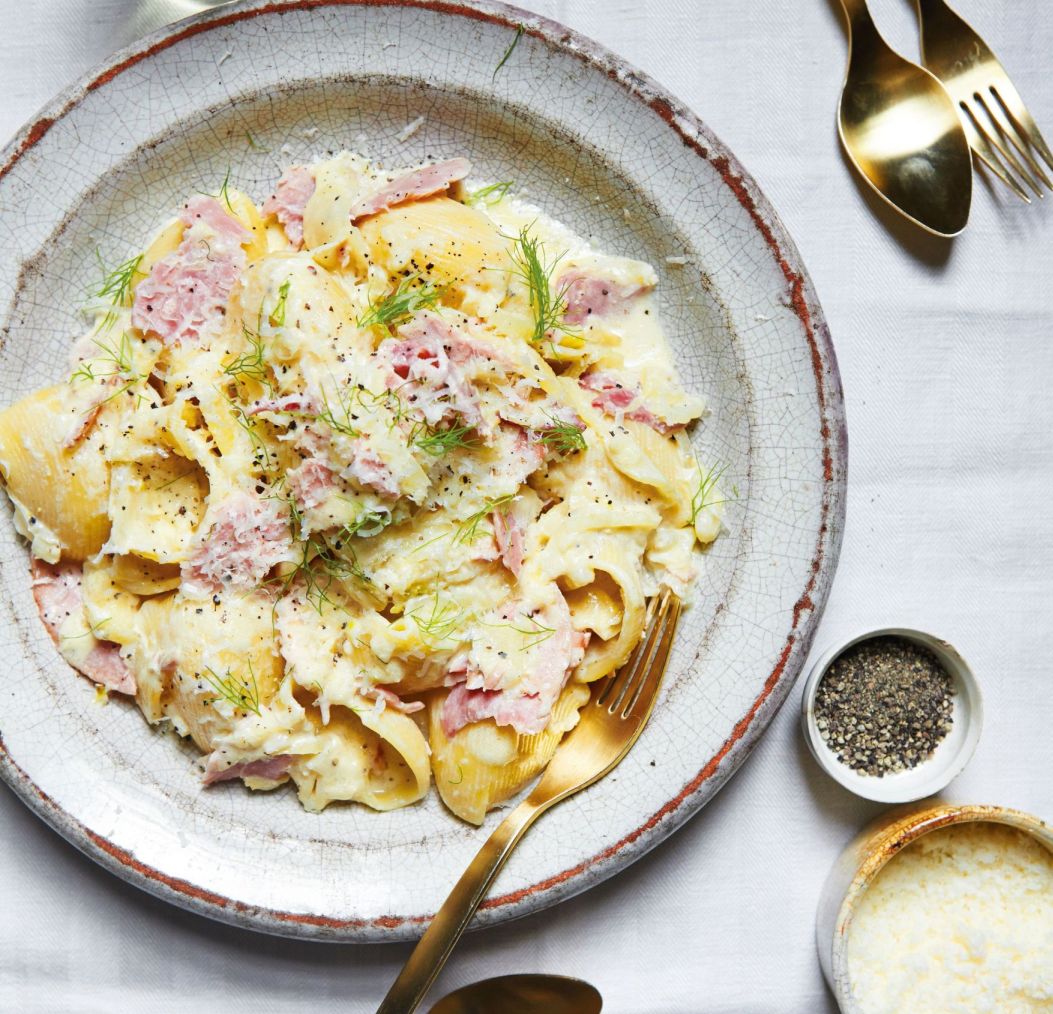 John Whaite’s Five Ingredient Ham & Fennel Pasta