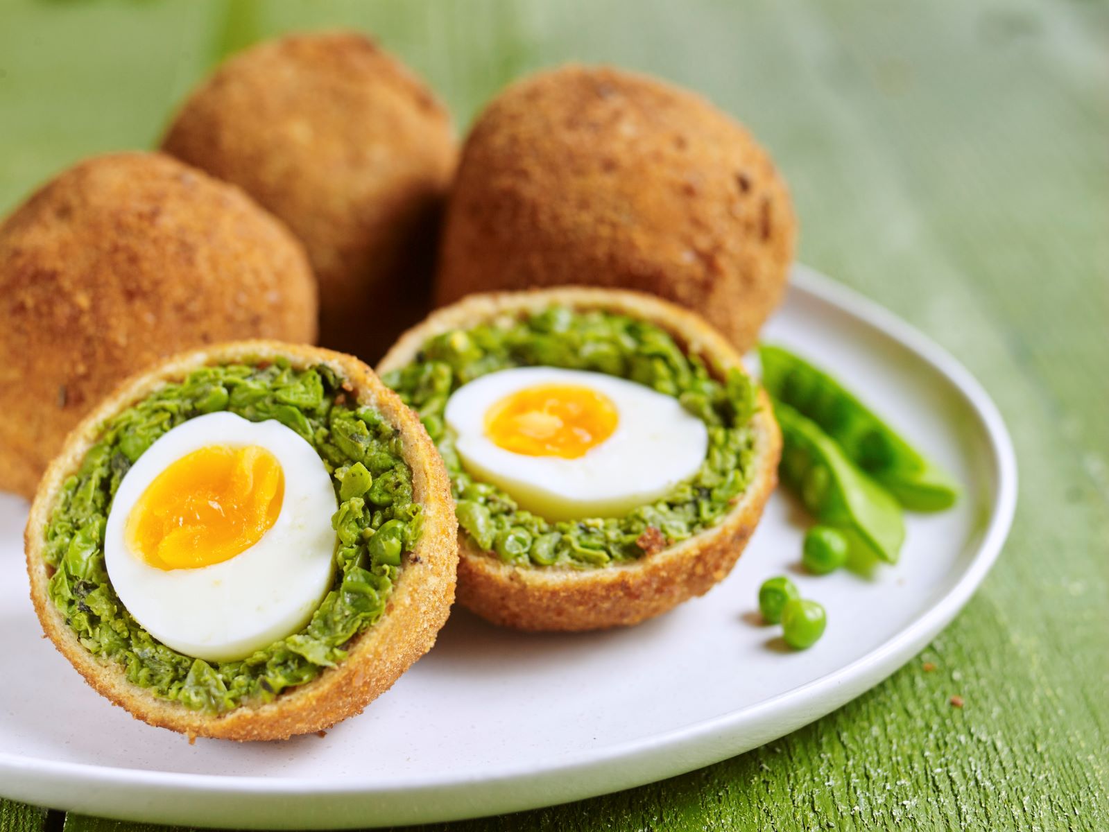 Pea & Mint Scotch Egg