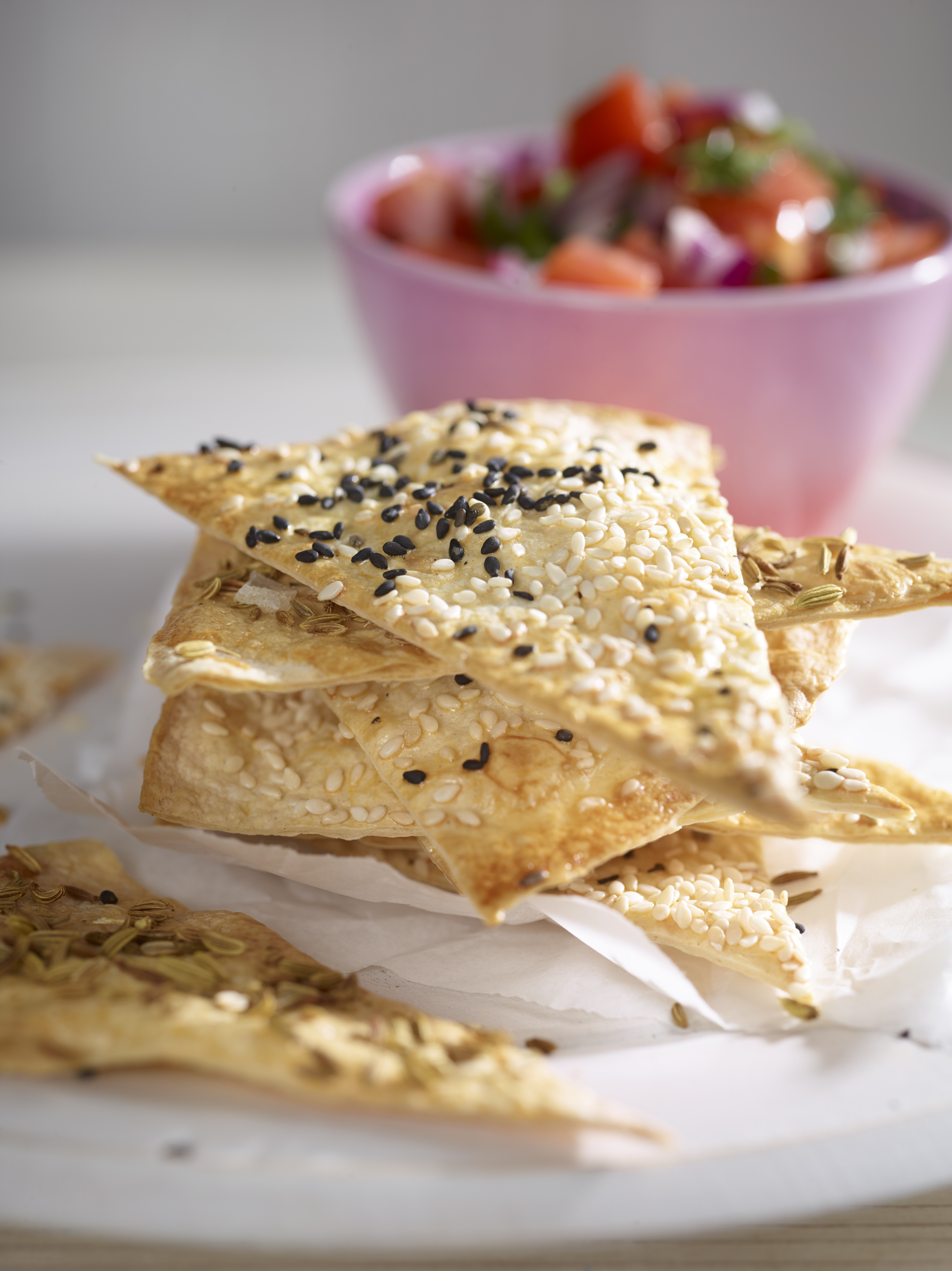 Cheat’s Seeded Crackers