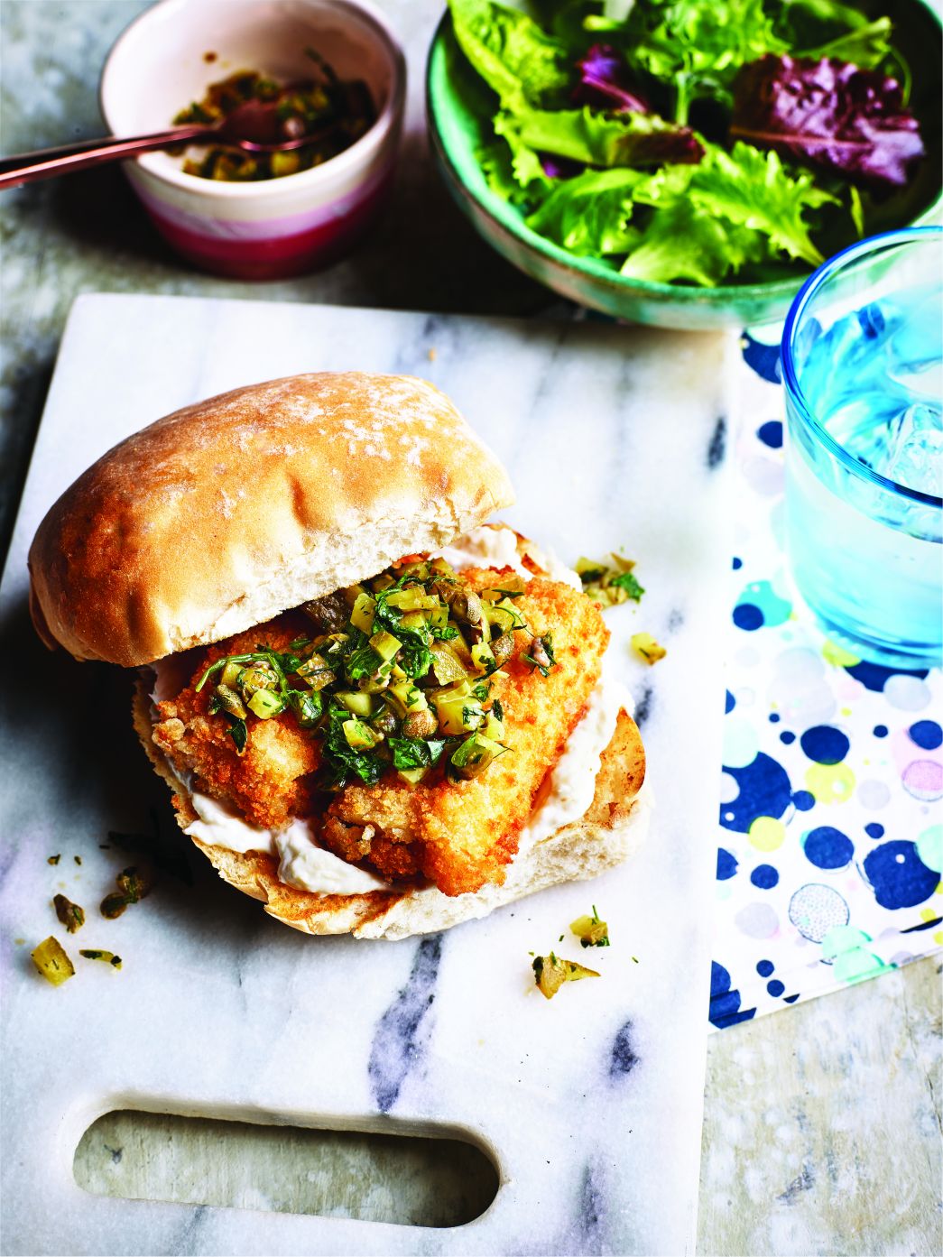 Scandi-Style Fish Finger Roll