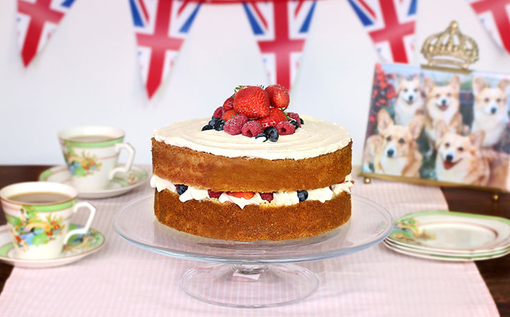 The Queen Elizabeth Sponge Cake