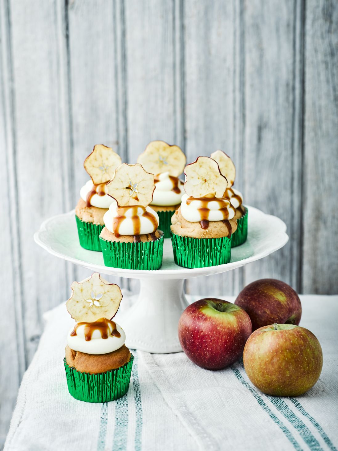 Toffee Apple Cupcakes