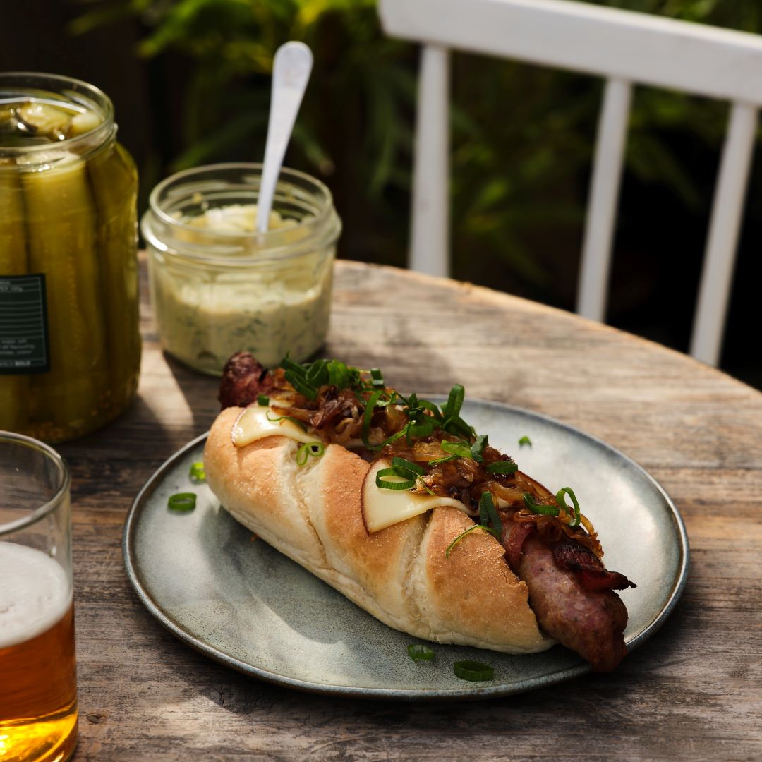 Tom Kerridge’s Barbecued Hotdog