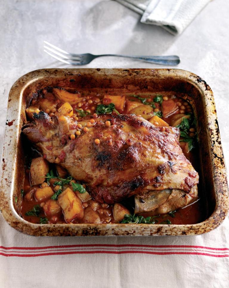 Welsh Lamb Cawl with Rosemary Dumplings