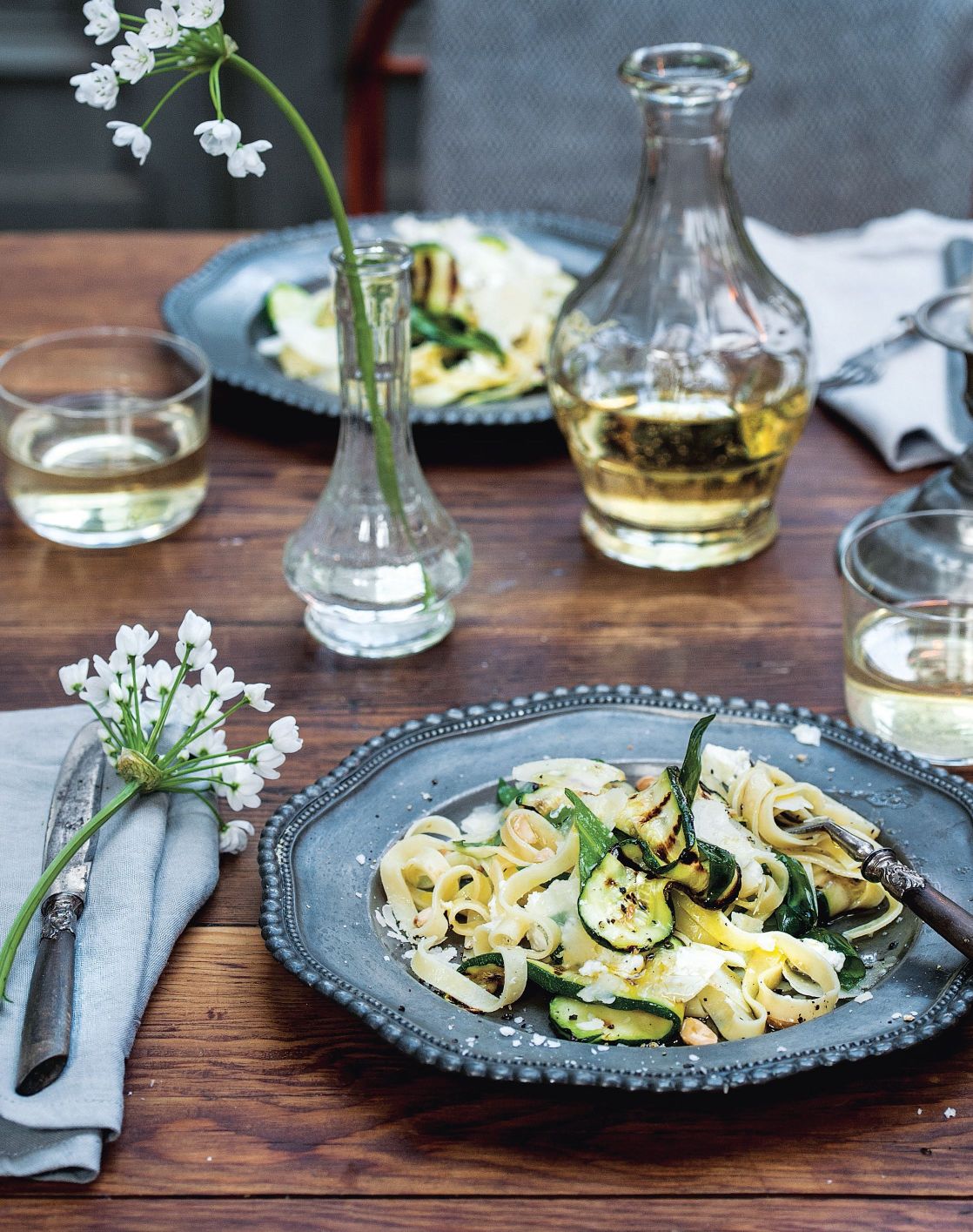 Clodagh McKenna’s Wild Garlic Tagliatelle with Goat’s Cheese