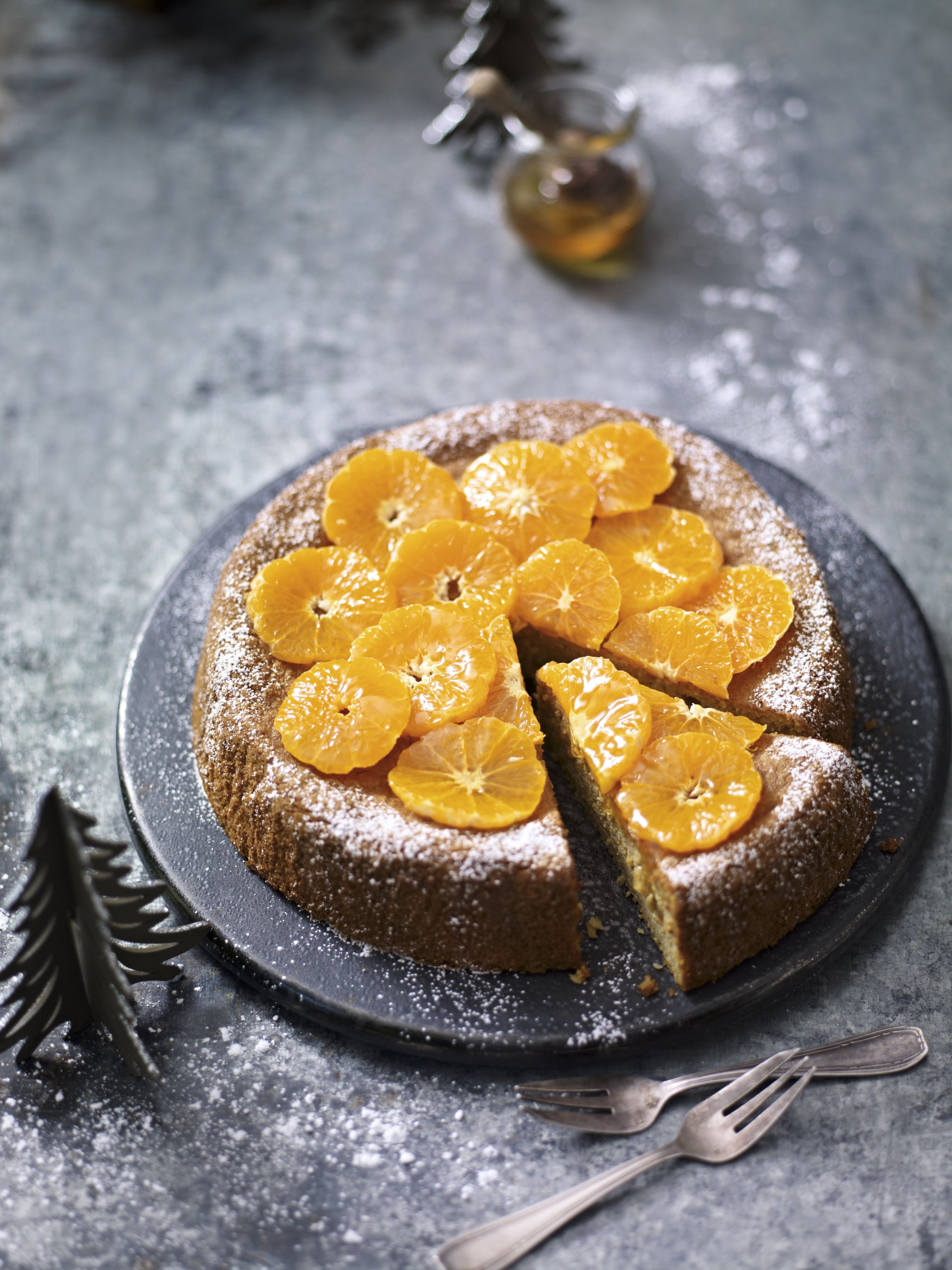 Spiced Orange & Almond Cake