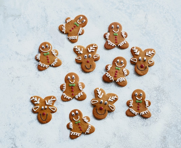 Gingerbread Men & Reindeer