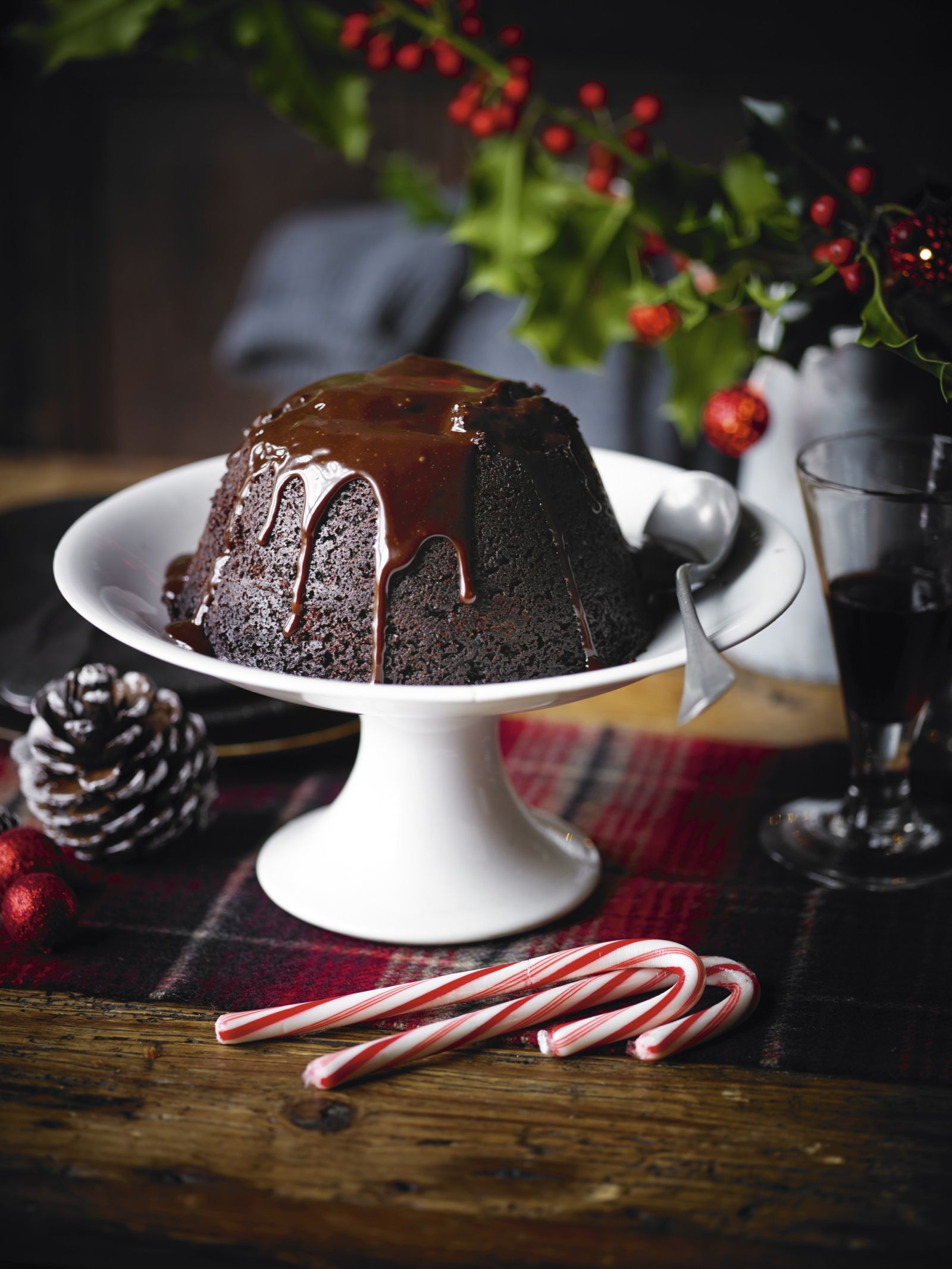 After Eight Chocolate Christmas Pudding