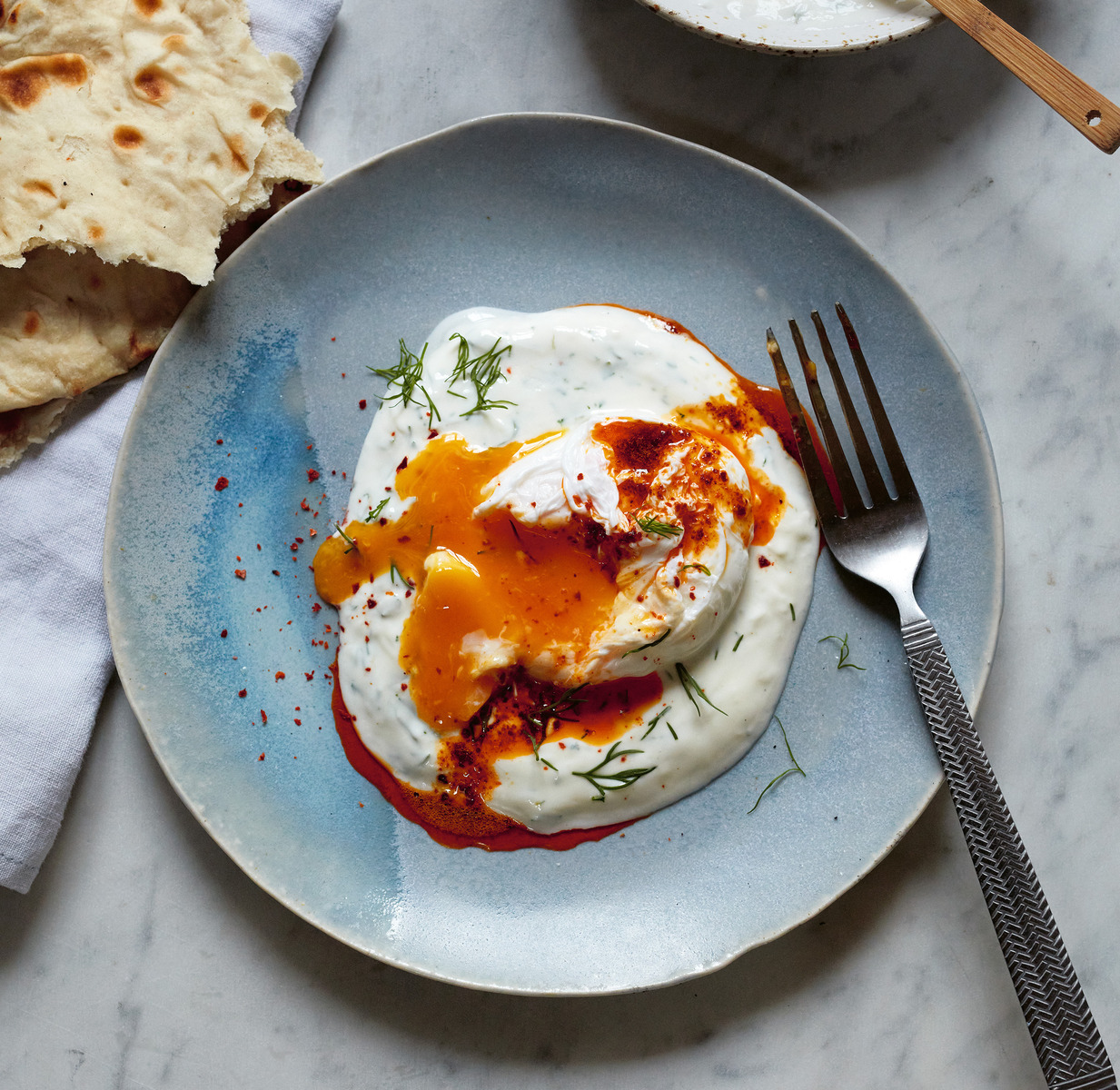 Turkish Eggs with Yoghurt & Chilli Butter