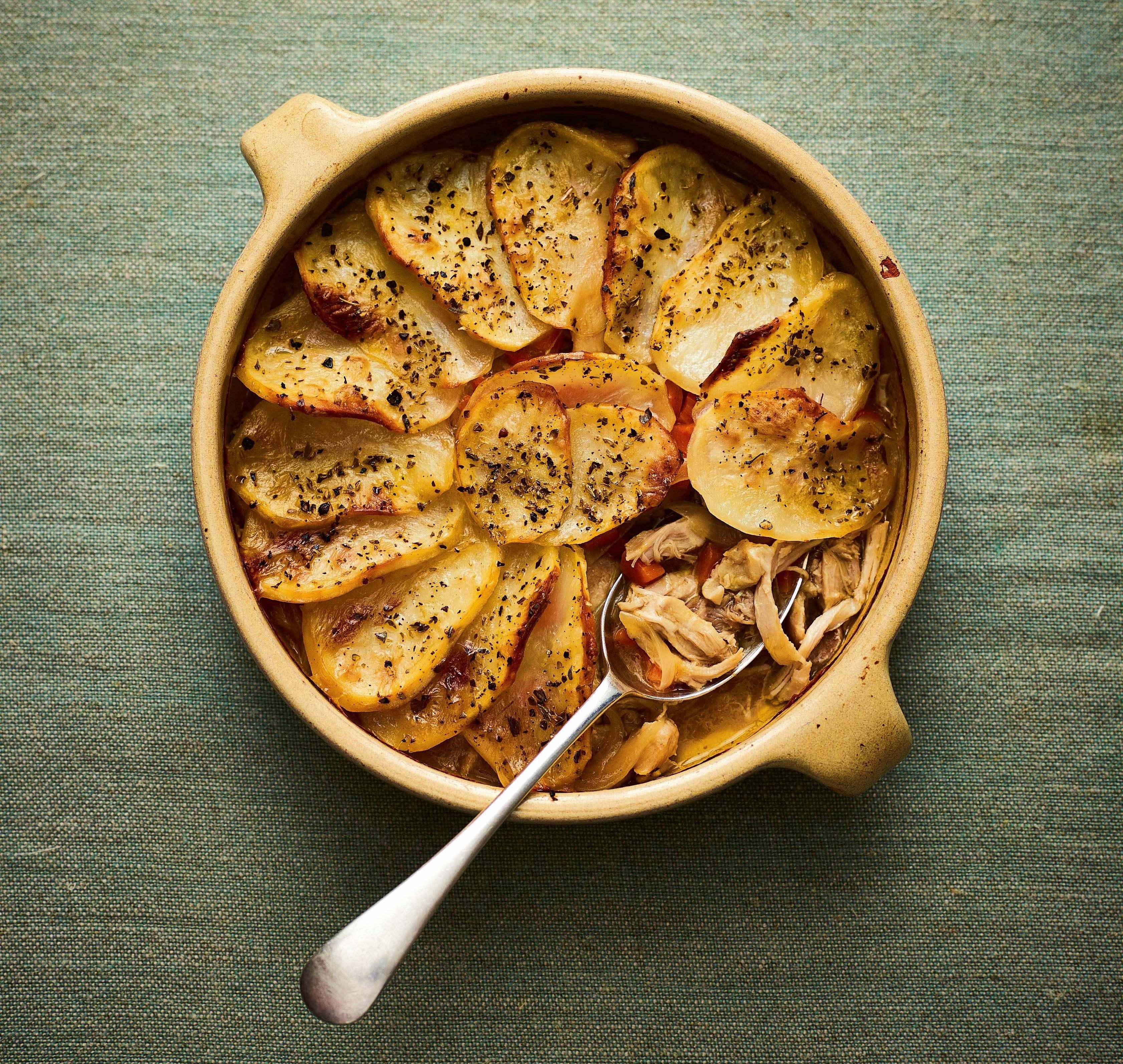 Chicken & Root Vegetable Hot Pot