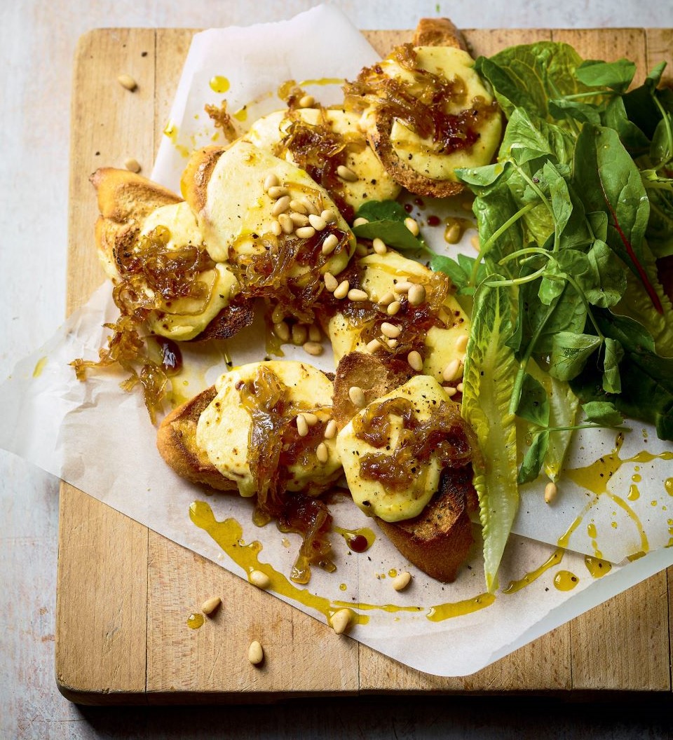 Miguel Barclay’s Caramelised Onion Rarebit