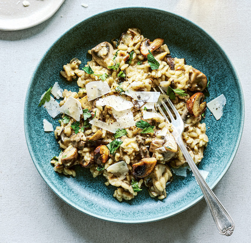 ByRuby’s Easy Wild Mushroom Risotto