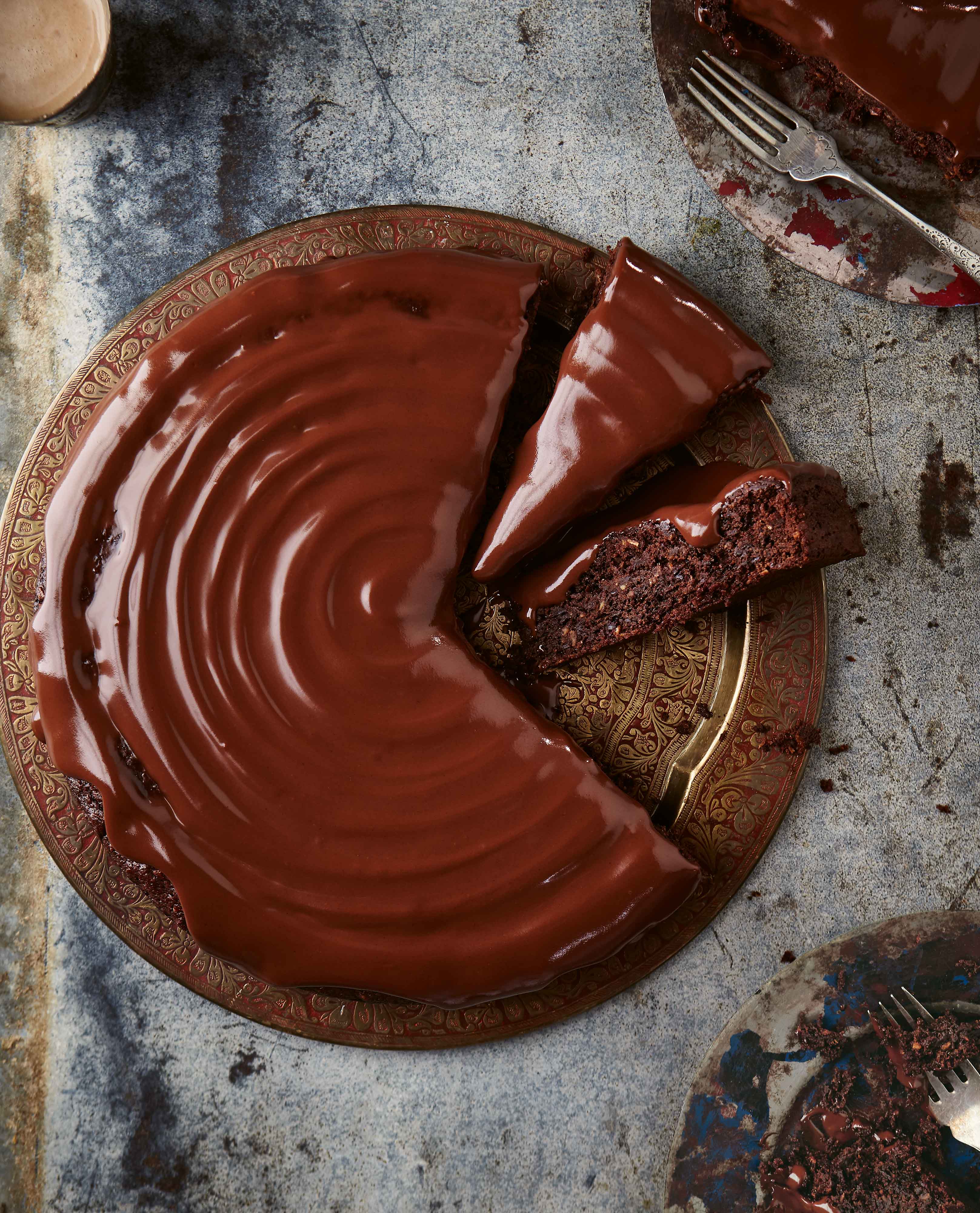 Beetroot, Chocolate & Coconut Cake