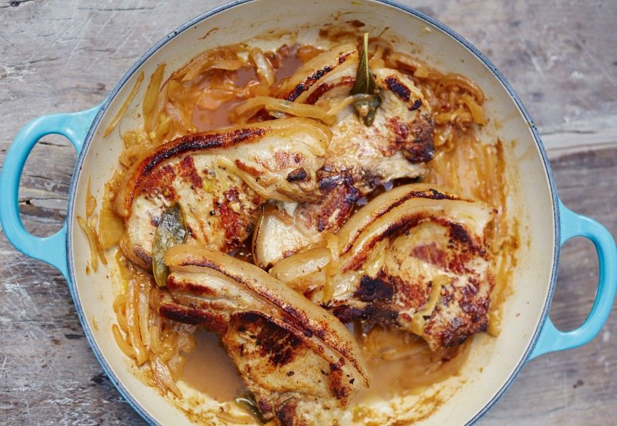 Pork Chops & Kentish Apple Casserole