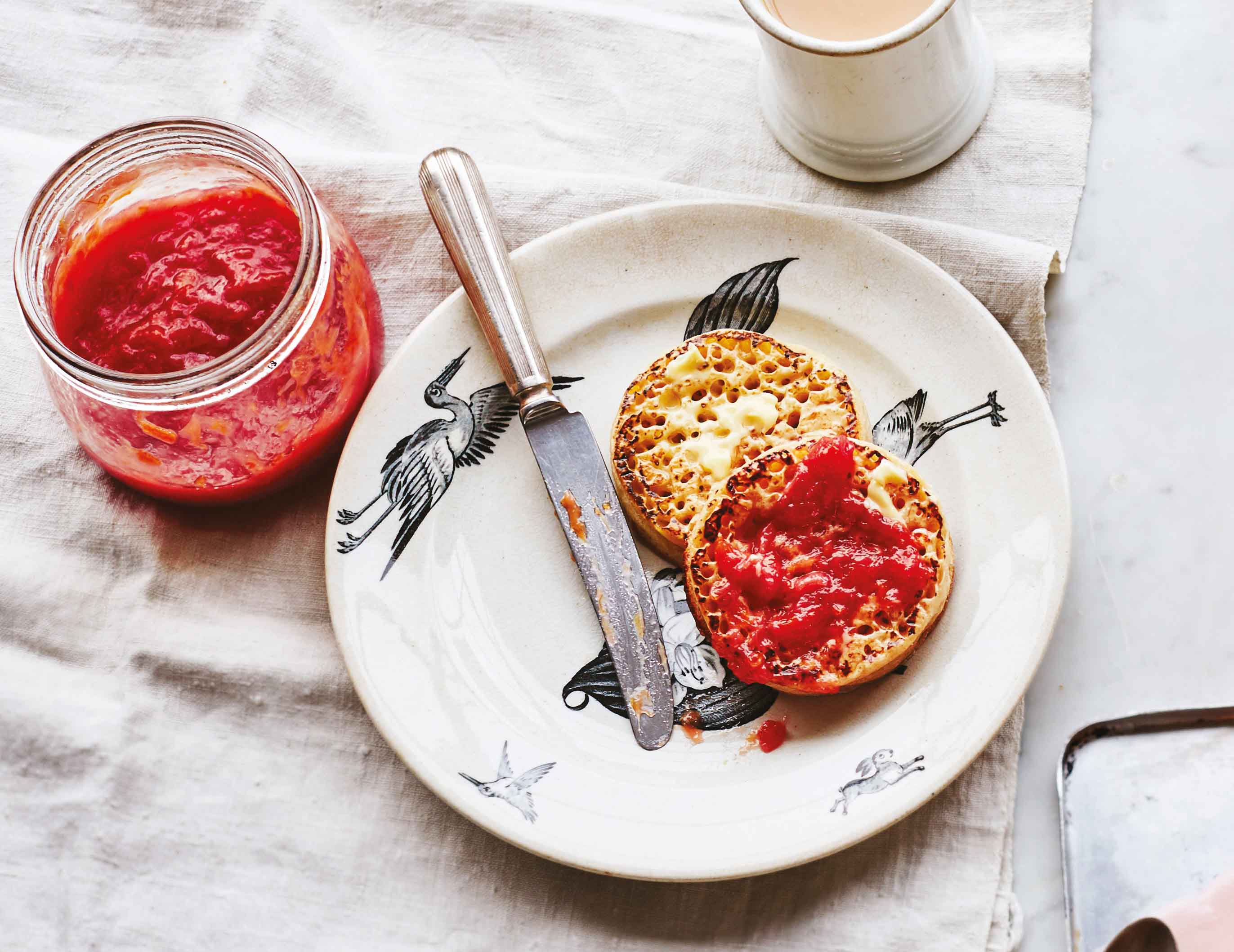 Rhubarb & Blood Orange Jam