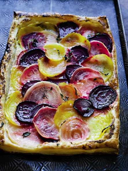 Roasted Beetroot Galette