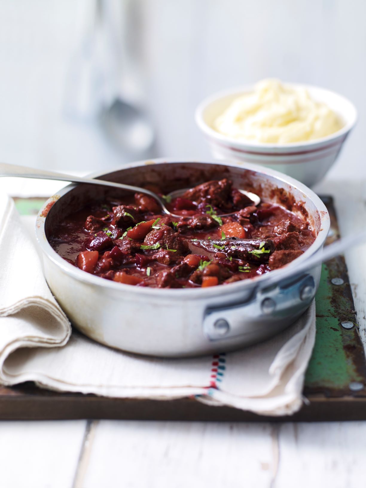 Hearty Beef & Beetroot Stew