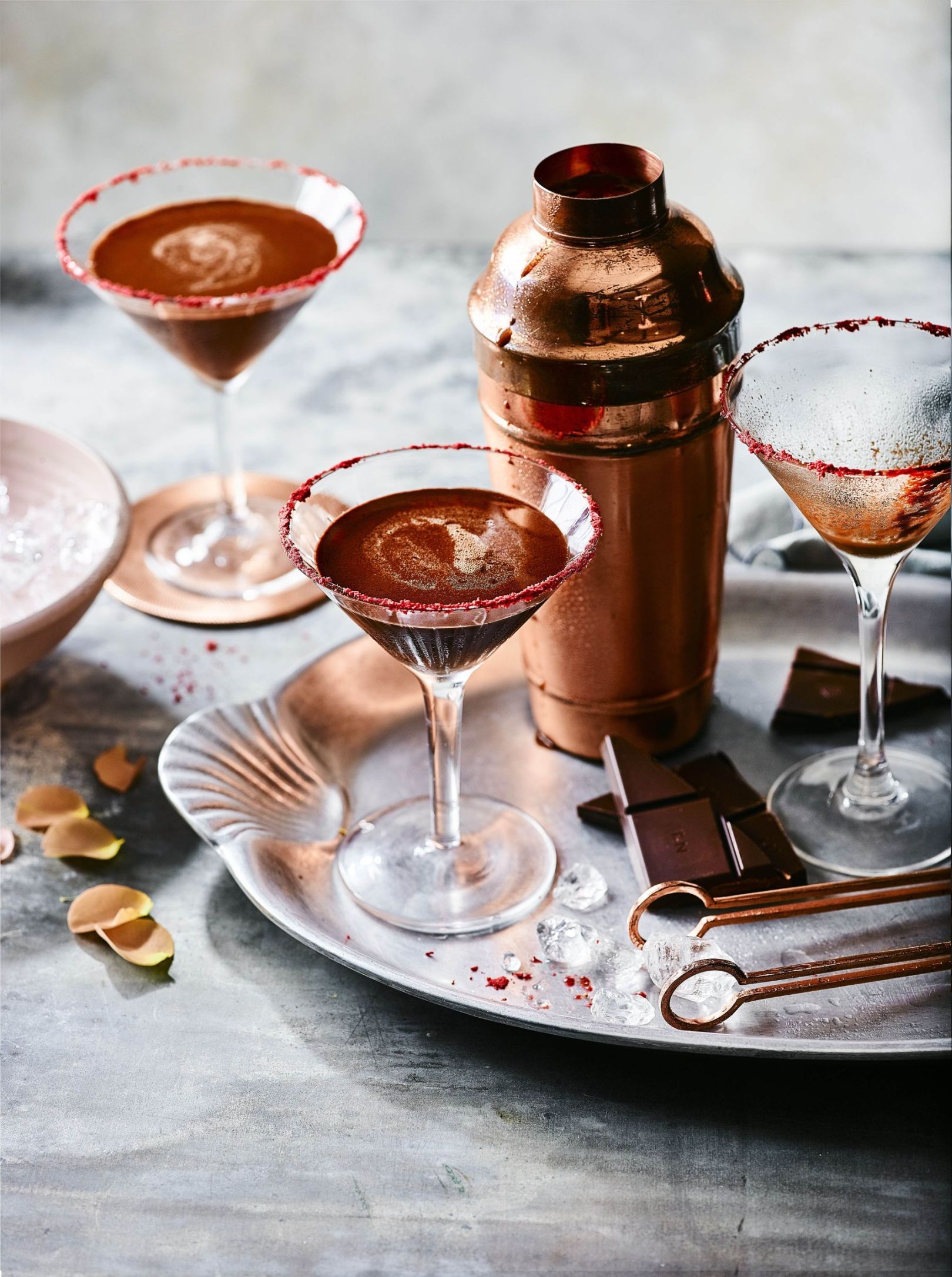 Chocolate & Strawberry Martini